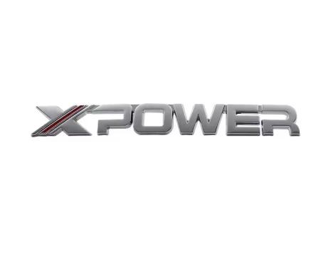 Car Styling X XPOWER car Hood Fender trunk Rear Bonnet Nameplate Decal Emblem Badge Sticker for MG 5 6 ZS EV GS 350 360 HS EZS Q0