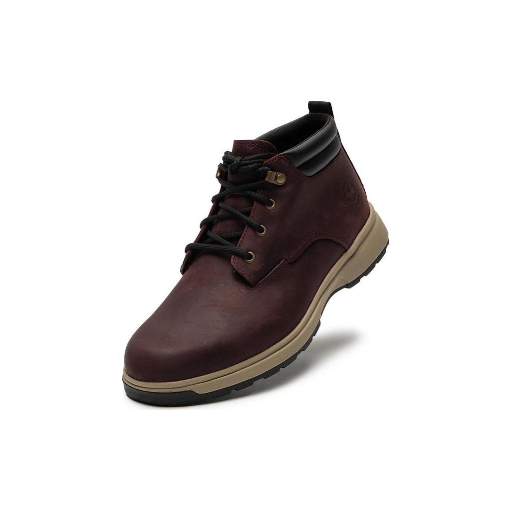 Timberland GreenStride Atwells Ave Waterproof Chukka Boot Burgundy A5XU1MC60