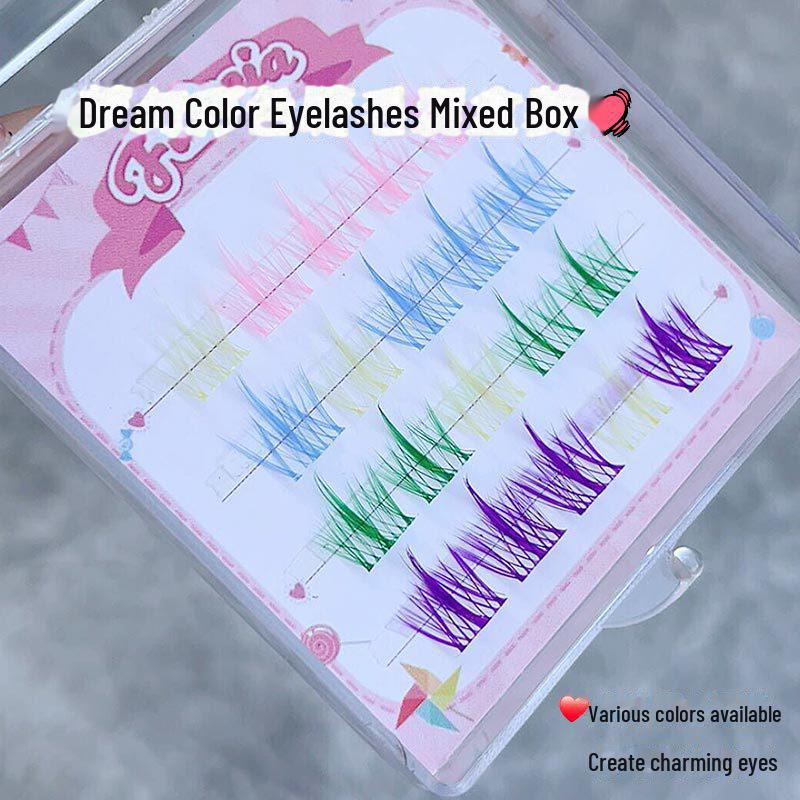 Feixi Dream Color Dopamine False Eyelashes Travel Kit