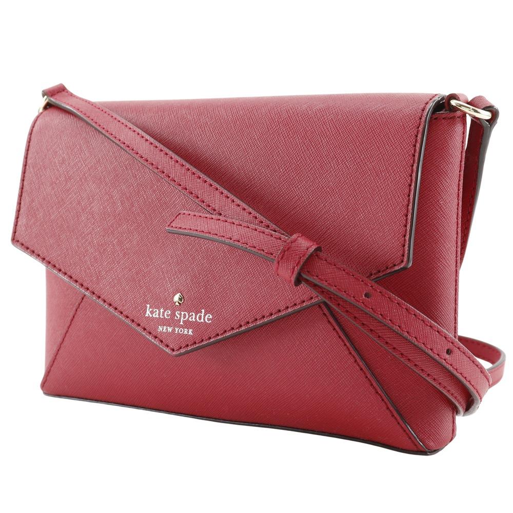 Kate Spade Pochette Shoulder Bag Red leather Women Used