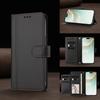 Leather Wallet Flip Case For Nokia C01 Plus C30 C10 C20 C300 C02 C32 C12 X30 X20 X10 G21 G11 G20 G10 G400 G42 G22 PU with 9 Card Slots and Wrist Strap