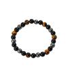 Fashion Triple Protection Natural Crystal Bracelet Gift Card Tiger Eye Natural Crystal Bracelet Fashion Bracelet