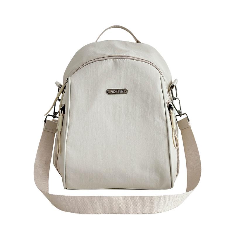 Schoolbag Backpack 1011 New Fashion Versatile Trend Travel Large Capacity Backpack Women's School Bag Crossbody One Shoulder Light Bag