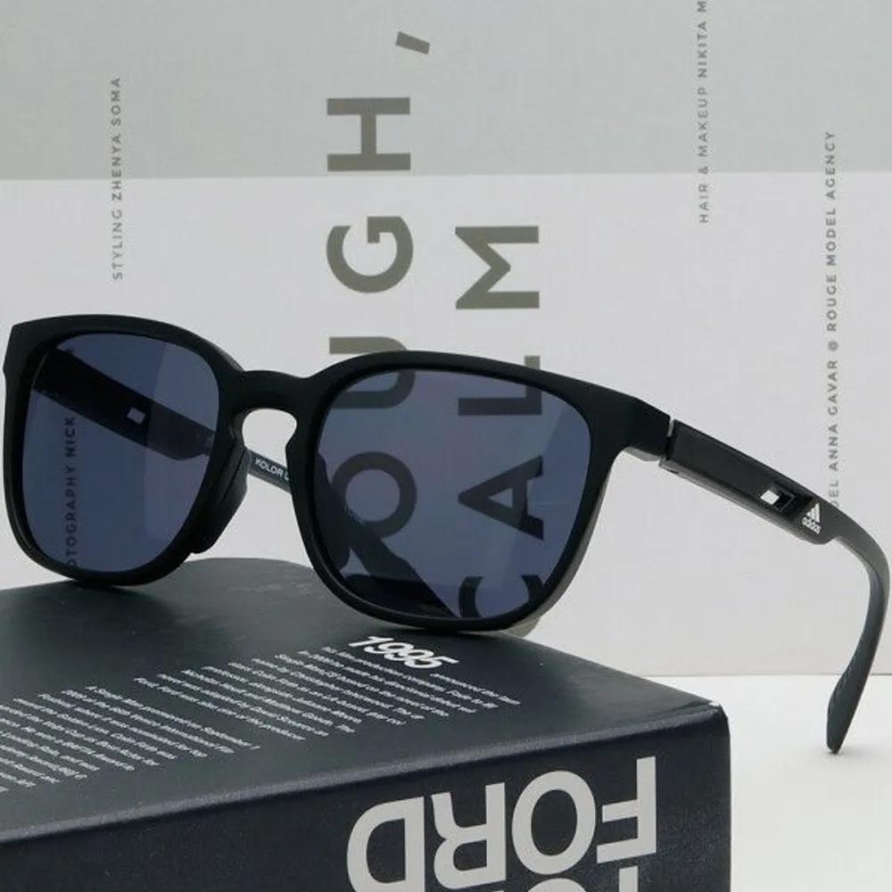adidas Sports Sunglasses Square Horn-rimmed Golf Hiking Fishing SP0033F 02A