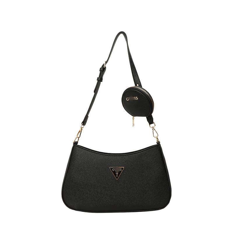 

Новая сумка-кроссбоди полумесяц для мамы и ребенка - Элегантная женская наплечная сумка с европейским и американским цветочным дизайном чистый/чёрный