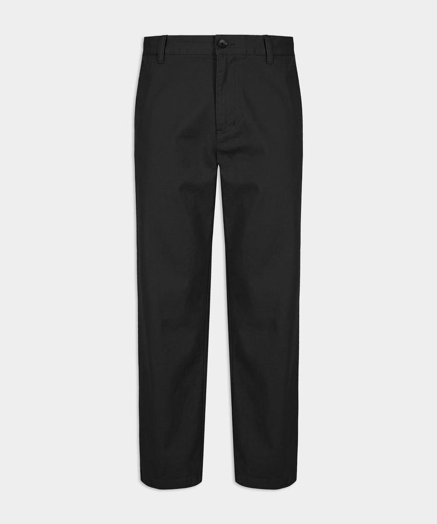 BIRBANTE Cool Stretch R.C Fit Elastic Waist Chino Pants - Black
