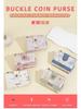 New Women's Korean Style Anime Short Wallet with Multi-Card Slots and Fashion Clasp