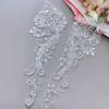 2pack Durability Sequins Embroidery Patches Creative Pattern Stylish Appliques for Customizing Dresses and Tops
