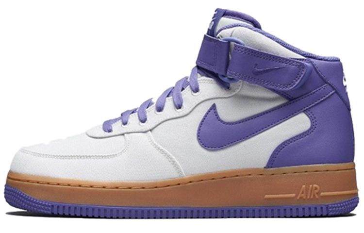 Nike Air Force 1 Mid 07 Txt Light Bone Dark Iris AJ9514-003 44