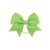 Children'S Hair Band Bow Rubber Band Solid Color Thread With Dovetail Hair Band Cute Baby Headgear Hair Accessories 2820