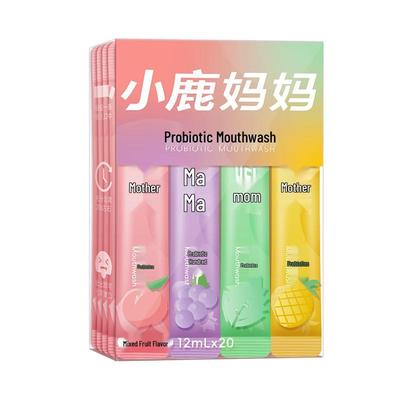 Deer Mom Probiotic Portable Mouthwash Strips