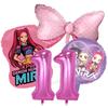 Kpop Demon Hunters Birthday Balloons Decoration Zoey Rumi Mira Girl Party Number Set Favor Home Decor Kids Gift Round Sensory Compression Bouncy