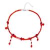 Gothic Layered Black Red Choker Necklace Vintage Blood Drop Tassel Pendant Necklace Punk Dark Tear Drop Y Necklace Halloween Necklace Jewelry