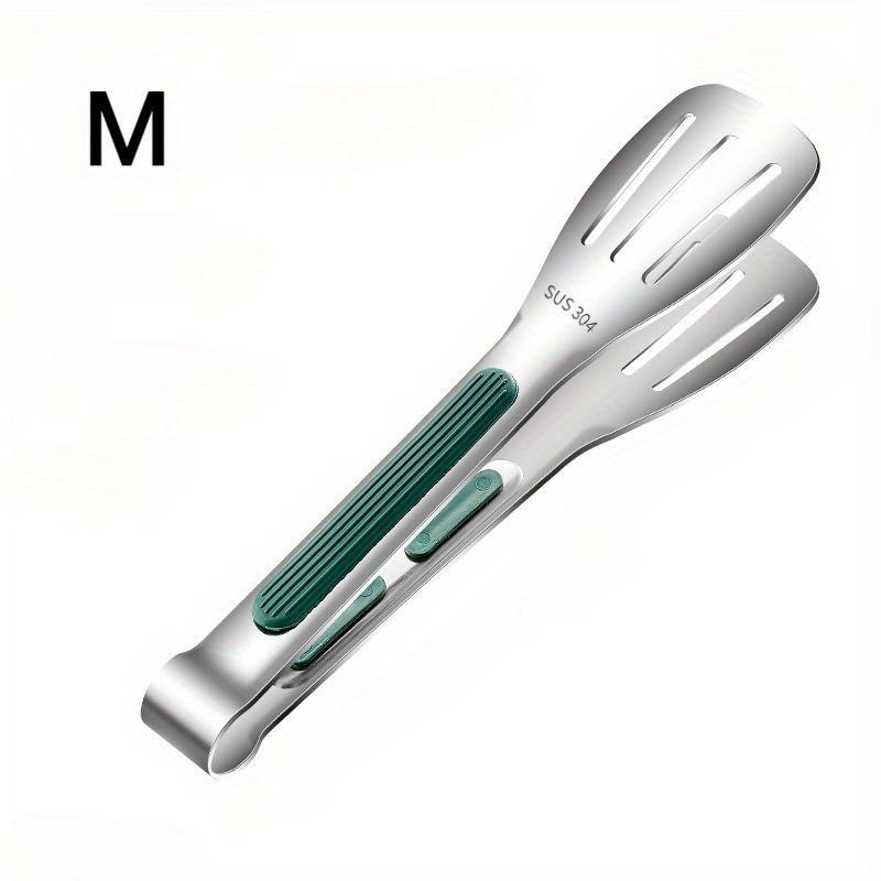 S/M/L Stainless Steel Kitchen Tongs for Cooking Food Tongs Non-Slip Handle Outdoor Barbecue Tongs Meat Bread Tongs Cooking Accessories