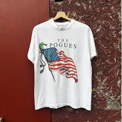 Raro La Pogues Band Musicale Americana Maglietta Unisex Concerto Tutte le Taglie B170 T-Shirt Unisex