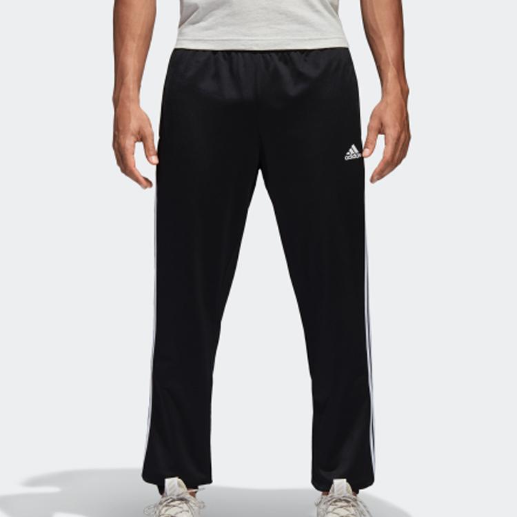 Adidas Sports Knit Pants Men Bottoms Black BK7396