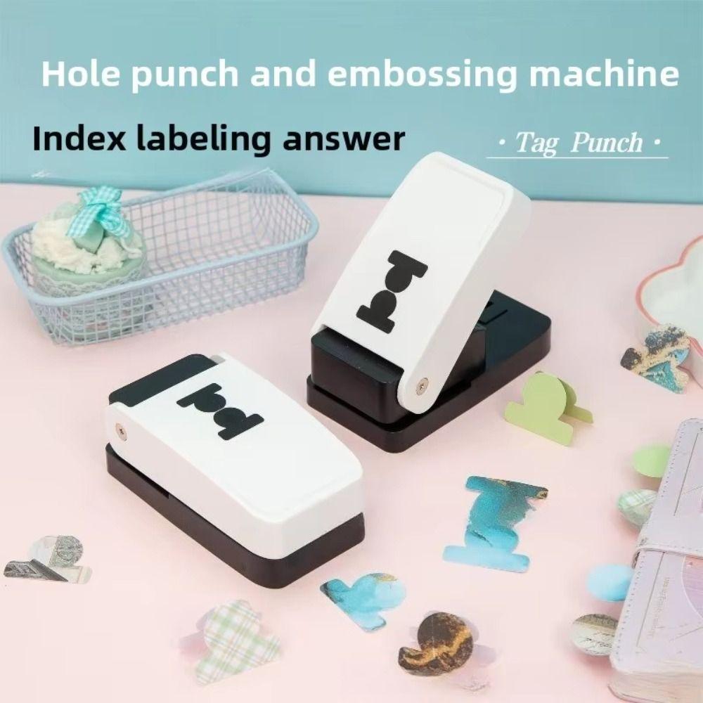 Large Size Paper Punch Educational Handmade Embosser Tab Punch Embossing Machine Paper Crafting