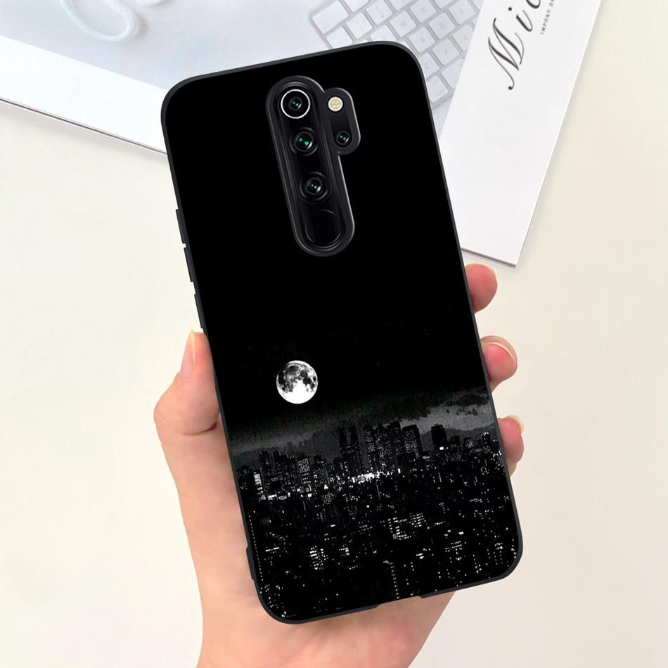 

For Xiaomi Redmi Note 8 Pro Case Fashion Moon Milk Ripple Pattern Soft Silicon TPU Phone Back Cover For Redmi Note 8 Pro xm-hmNote8Pro