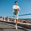 Li Ning Wuyue Cushioning Slip Resistant Abrasion Resistant Breathable Low Top Casual Running Shoes Men's White ARST003-1
