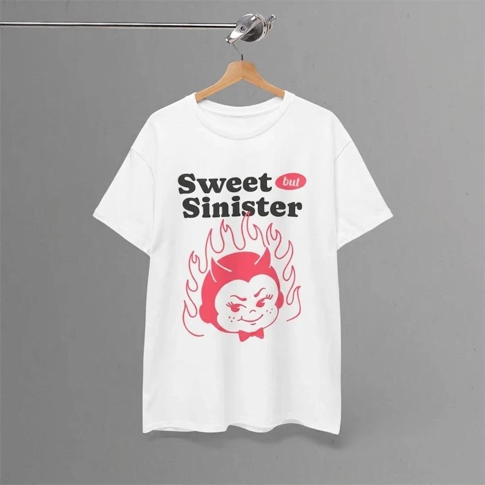 Pastel Goth Devil Sweet But Sinister White Tshirt Gift For Fans 2XL