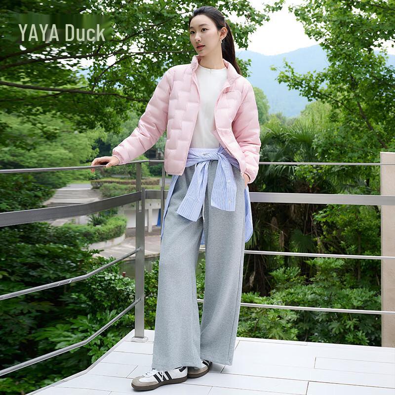Yaya Women's Lightweight Stand Collar Down Puffer Jacket