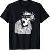 Mens T-Shirt Crew Neck Short Sleeve Tops Cotton Summer Cool Tees for Men Black