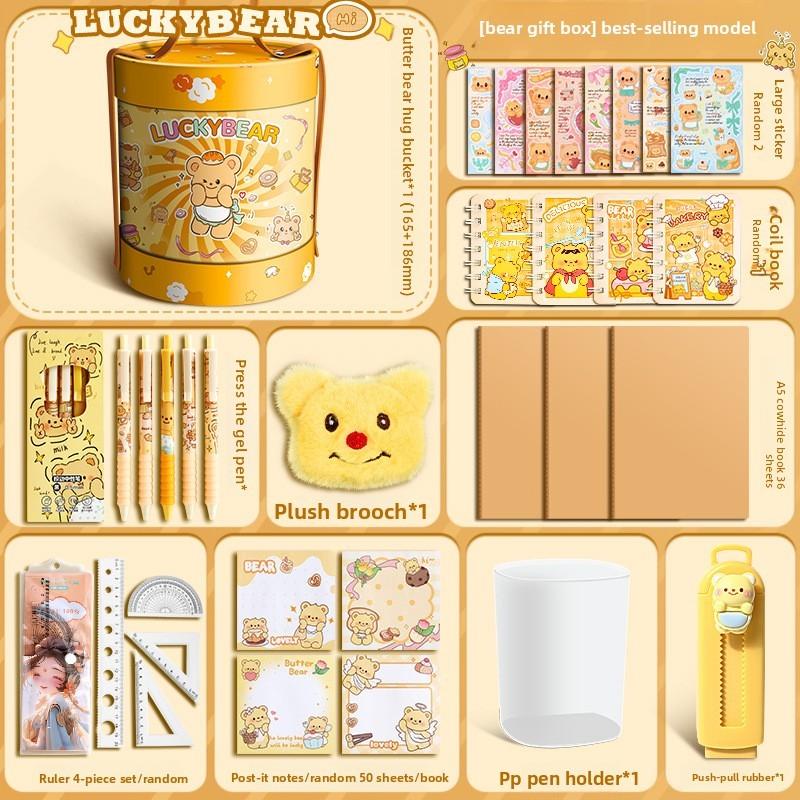Stationery Set With Storage Box For Kids School Gift And Learning Supplies
