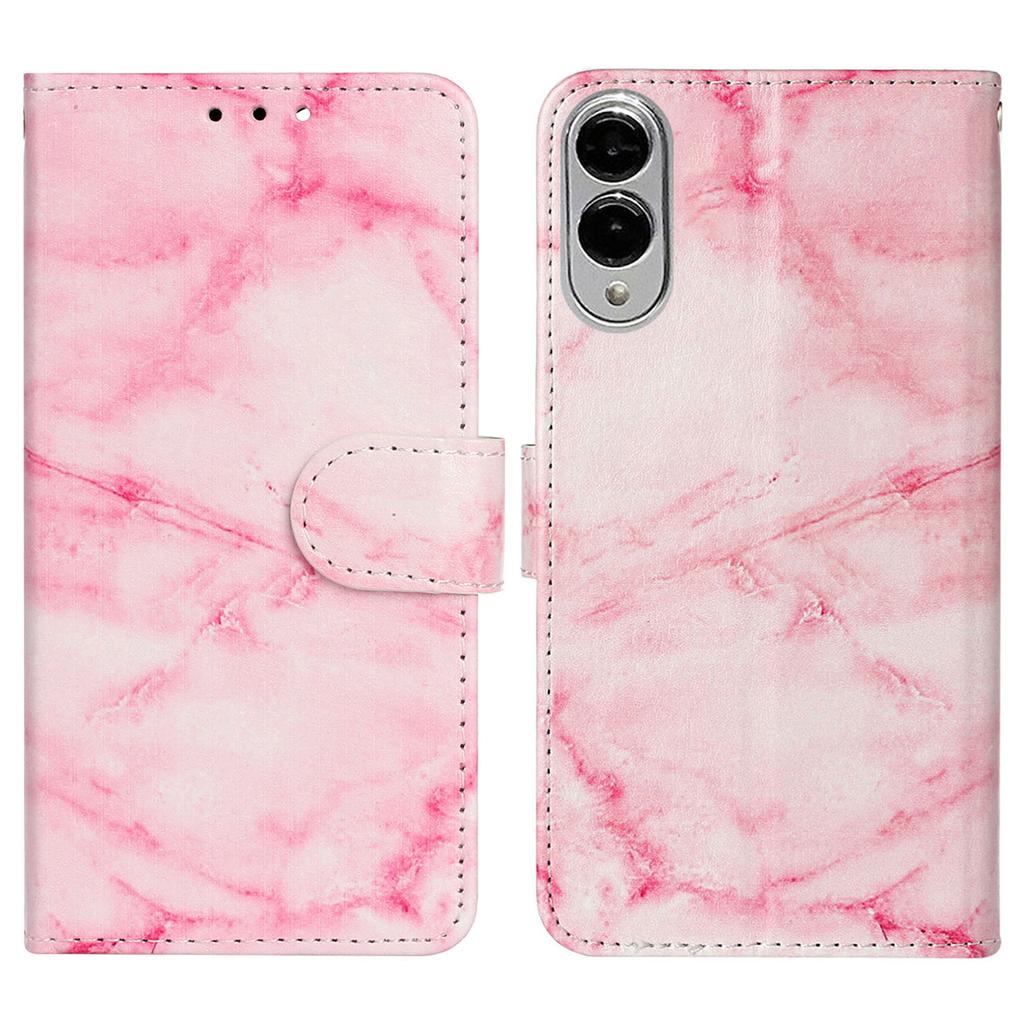 For Samsung Galaxy S25 Edge Case Pattern PU Leather Flip Phone Cover