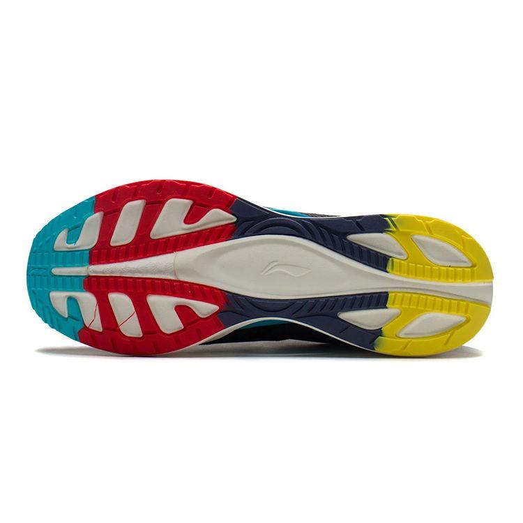 Li Ning Jugend Ultraleicht 19 Bequeme Rutschfeste Stoßdämpfende Verschleißfeste Atmungsaktive Stützende Leichte Low-Top Laufschuhe YKFS018-7