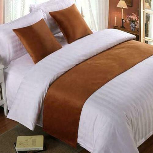 European Style Luxury Velvet Bed Runner Throw Home Hotel Decoration Bed Flag Wedding Bedroom Bed Tail Towel Pillowcase
