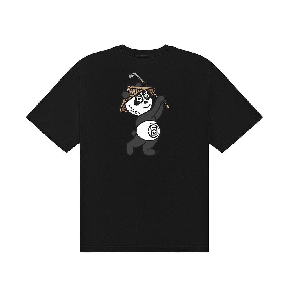 MALBON GOLF [Clot] Bucket Round T-Shirt Black (Man)
