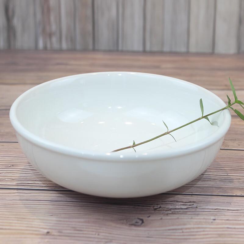 Nordic Style Milky White Ceramic Soup Plate