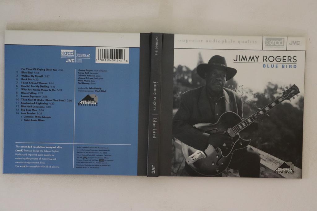 CD JIMMY ROGERS - Blue Bird JVCXR00152 JVC US Blues Used