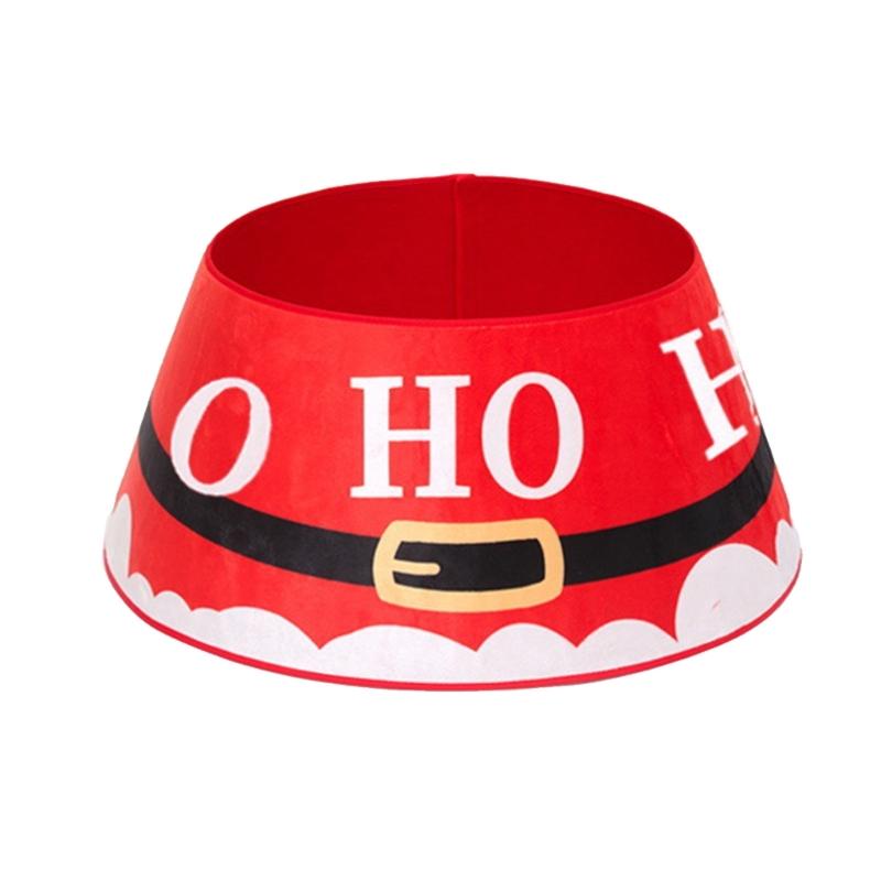 Christmas Tree Collar Collapsible Fabric Christmas Tree Skirt Surround Base for Christmas Tree Skirt Decoration 2024