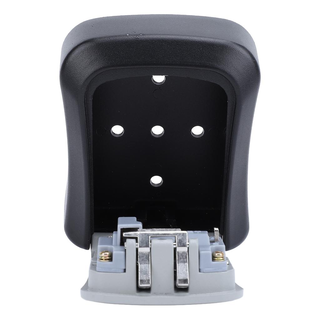 Key Lock Box Wall Mounted Multifunctional 4 Digit Combination Lock Box Theft Proof Key Safe Storage Lock Box for Hotels