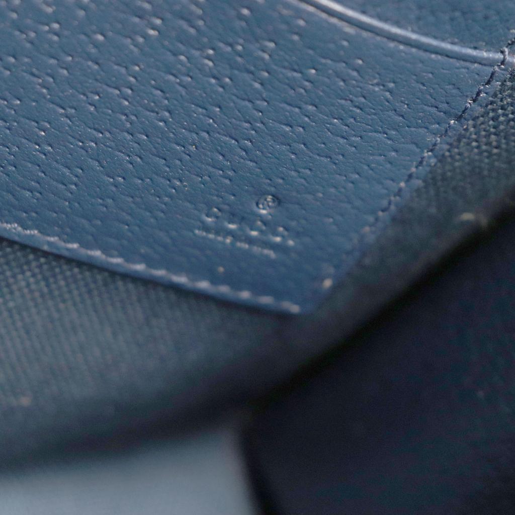 Gucci Clutch Tasche Beige blau GG Supreme Canvas Herren 768255 Gebraucht