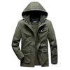 Autumn and Winter New 2025 Cotton Jacket Men's Mid-length Winter Jacket Winter Plus Size Casual Cotton Jacket Men's Trendy Cotton Clothes