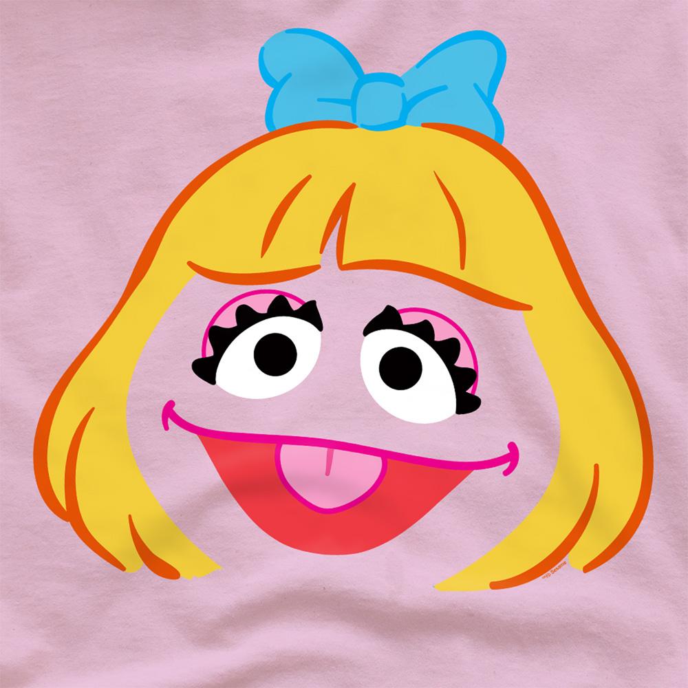 Sesame Street Unisex Adult Prairie Dawn Face T-Shirt