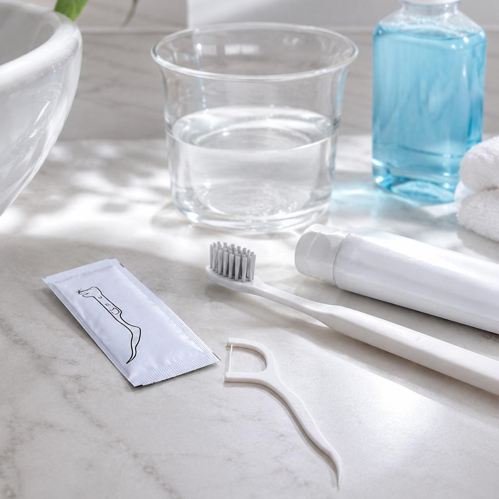 Disposable Portable Dental Floss Picks Family Pack Macromolecule Care Floss Easy to Use Single Use Flossers for Home and Travel Oral Hygiene