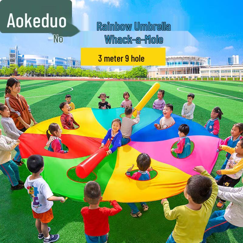 Интерактивная игрушка «Крот-удар» Радужный зонт