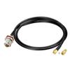 1M RPSMA To N Female Cable for Antenna Extension In Helium HNT Hotspot Applications Compatible with For Bobcat