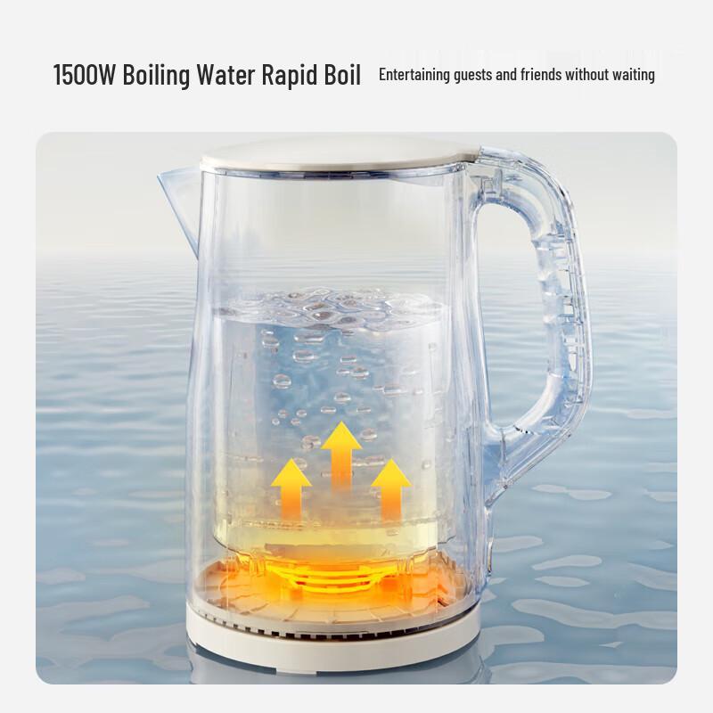 Supor 1.5L 304 Stainless Steel Electric Kettle