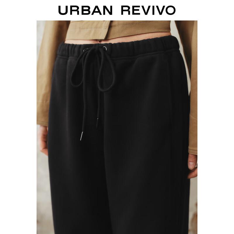 UR Women's Casual Solid Drawstring Straight-Leg Pants