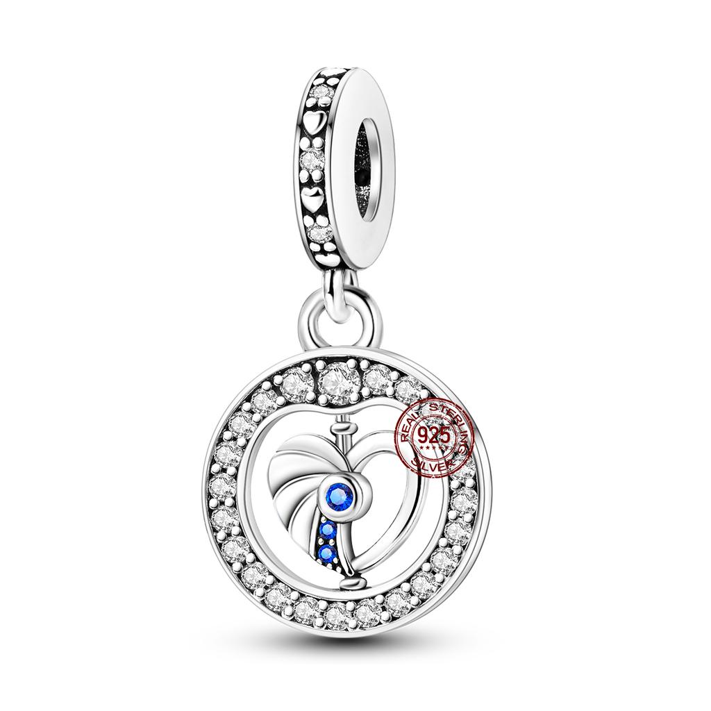 Copper Love Blessing Diamond Love Family Friendship Love Charm Beads Suitable For Pan Original Bracelet Diy