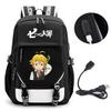 Animation Seven Deadly Sins Backpack Casual Backpack Student School Bag Men'S And Women'S Printed Computer Bag Travel Bag