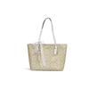Coach Bolsa de Ombro [Bolsa Personalizada] Tote com Fecho Superior Diemengyingyun Yiduo estampa de borboleta renda pérola decoração moda borboleta sonho sombra rima