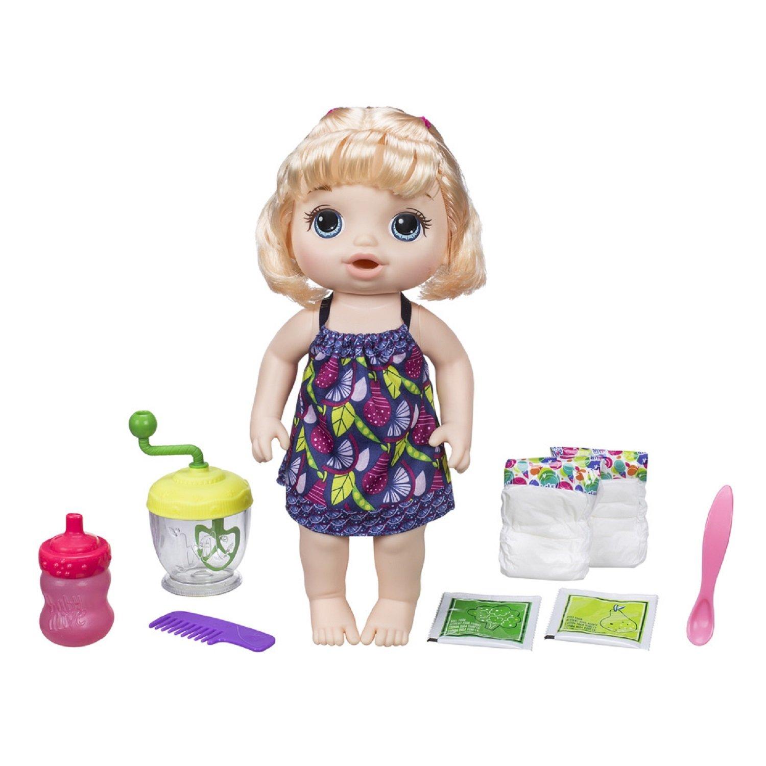 

Кукла Baby Alive Sweet Spoonful (Блондинка) E0586 Подлинный