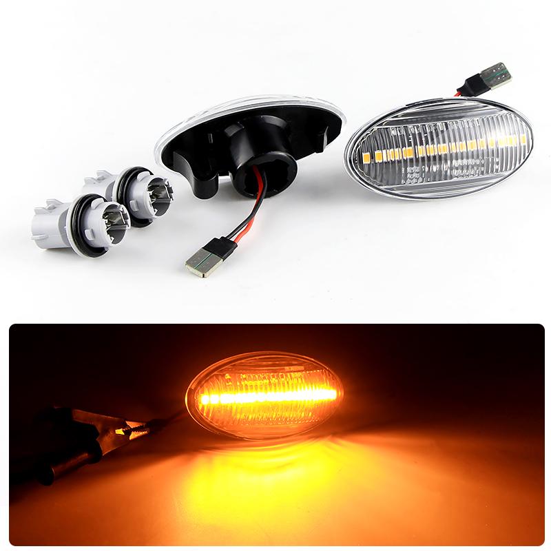 

2pcs LED Sequential Blinker OEM#603658232542 - Dynamic Side Marker for Suzuki Swift/Jimmy/SX4 Splash Grand Vitara