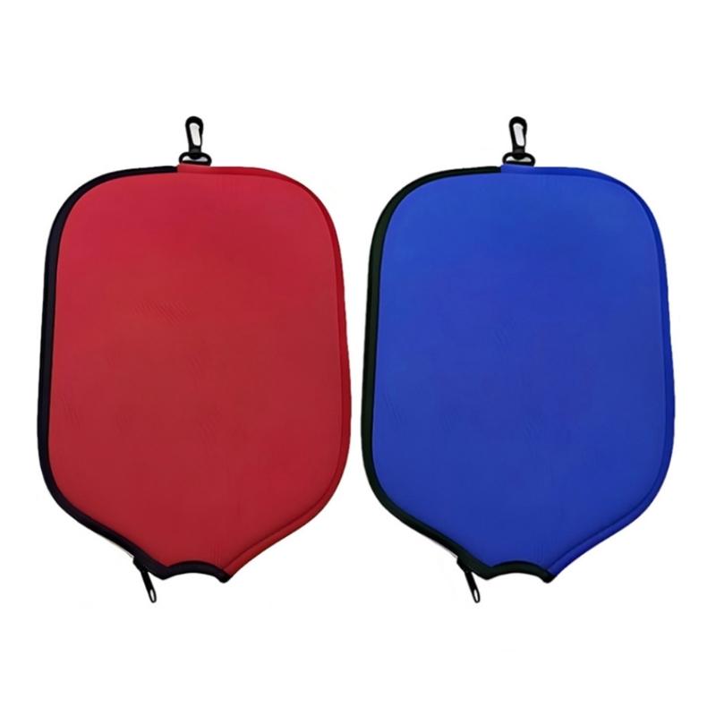 Neoprene Covers Pickleballs Racket Sleeve Waterproofs Paddles Cover Zipper Holder Case Paddles Shoulder Bag Easy to Carry