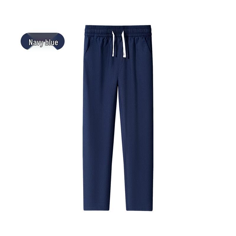 

Fengmao Men s Summer Cotton Linen Blend Straight-Leg Casual Pants XL